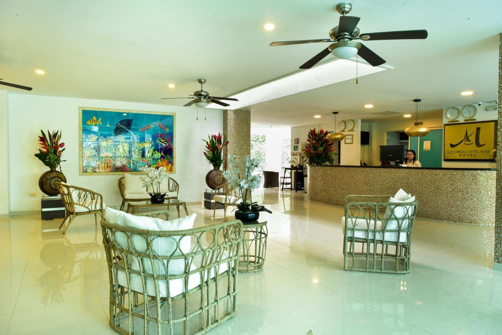 Hotel Aquarella Del Mar Santa Marta  Buitenkant foto
